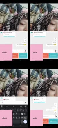 Ometv jilbab ternyata udh gapake celana