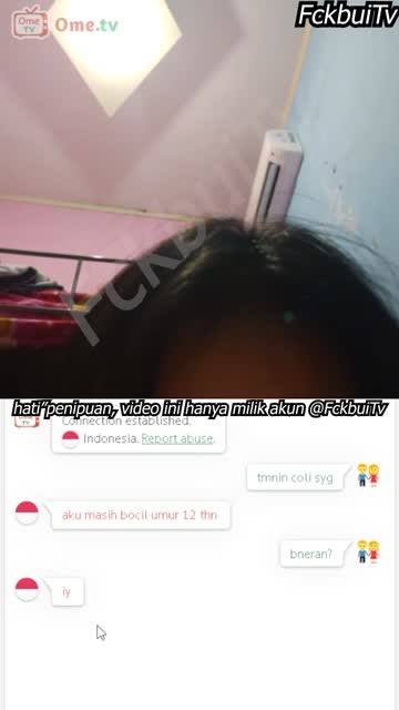 OmeTv Percakapan bareng si cantik