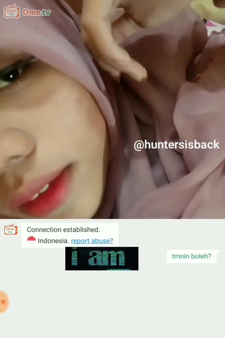 Ome tv hijab cantik penasaran – CHANNEL TELEGRAM @asupanvirall13