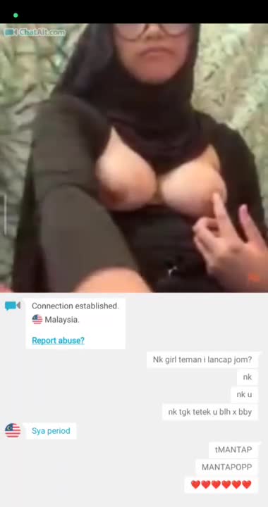 Ome TV hijab item tobrut – Tele : @randomometv8